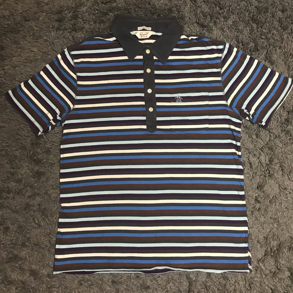 Original Penguin Polo Shirt Sz S